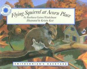 Flying Squirrel at Acorn Place by Barbara Gaines Winkelman