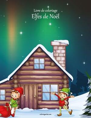 Livre de coloriage Elfes de Noël 1 by Nick Snels