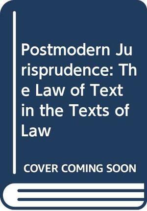 Postmodern Jurisprudence: The Law Of Text In The Texts Of Law by Shaun McVeigh, Costas Douzinas, Ronnie Warrington
