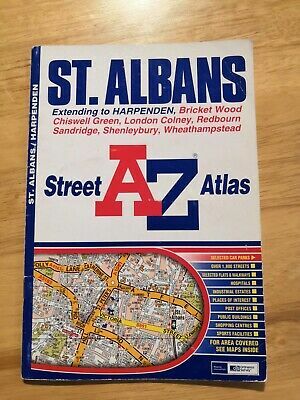 St. Albans: Extending to Harpenden, Bricket Wood ... Shenleybury, Wheathampstead, Street A-Z Atlas by Geographers' A-Z Map Company