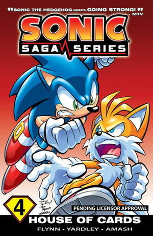 Sonic Saga Series 4: House of Cards by Sonic Scribes, Ian Flynn, Tracey Yardley, Jim Amash