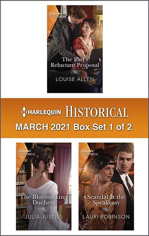 Harlequin Historical March 2021 - Box Set 1 of 2 by Julia Justiss, Lauri Robinson, Louise Allen