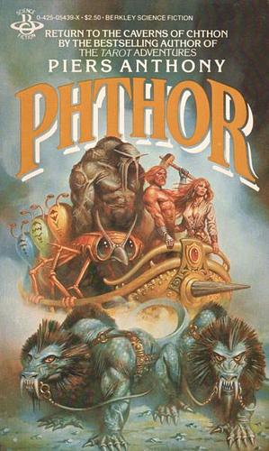 Phthor by Piers Anthony, Clyde Caldwell