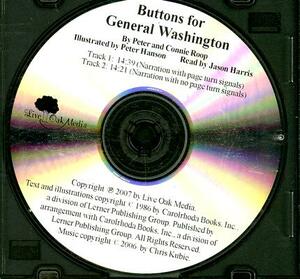 Buttons for General Washington (CD) by Peter Roop Roop