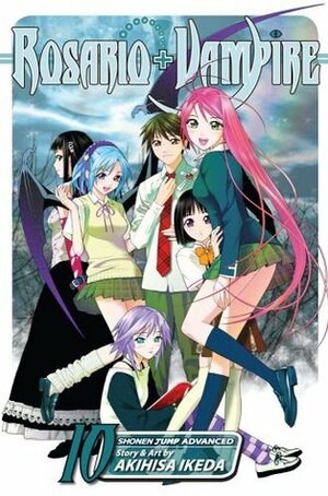 Rosario+Vampire, Vol. 10 by Akihisa Ikeda