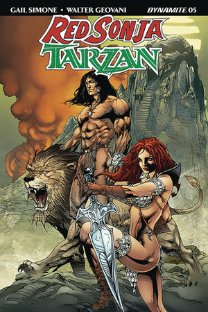 Red Sonja/Tarzan #5 by Gail Simone, Walter Geovani