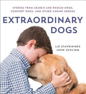 Extraordinary Dogs: Stories from Search and Rescue Dogs, Comfort Dogs, and Other Canine Heroes by Liz Stavrinides, John Schlimm