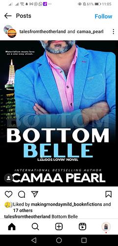 Bottom Belle by Margaret Adetimehin, Camaa Pearl, Camaa Pearl