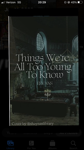 Things We're All Too Young To Know by eevans