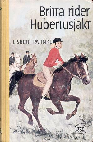 Britta rider Hubertusjakt by Lisbeth Pahnke