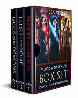 Blood and Darkness Box Set: Books 1 - 3 & Bonus Sneak Peek by Melissa Sercia