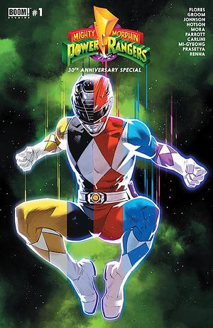 Mighty Morphin Power Rangers 30th Anniversary Special #1 by Matt Hotson, Melissa Flores, Amy Jo Johnson, Ryan Parrott, Maria Ingrande Mora