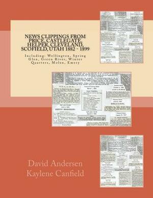 News Clippings From Price, Castlegate, Helper, Cleveland, Scofield, Utah 1882 -: Including: Wellington, Spring Glen, Green River, Winter Quarters, Mol by David Andersen, Kaylene Canfield