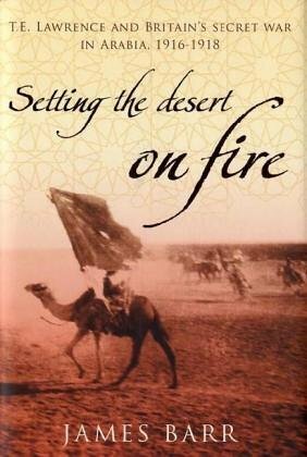 Setting the Desert on Fire: T.E. Lawrence and Britain's Secret War in Arabia, 1916-18 by James Barr