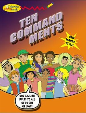 Ten Commandment Color Bk (5pk) by D. Halpin