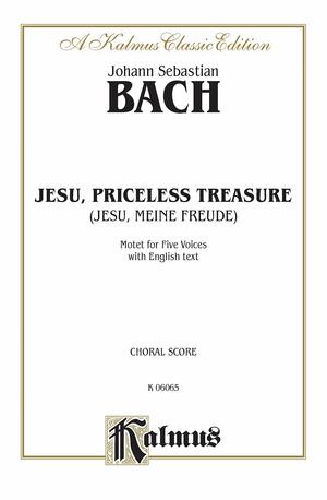 Jesu, Priceless Treasure: Saatb by Johann Sebastian Bach