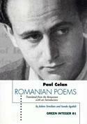 Romanian Poems by Paul Celan, Sanda Agalidi, Julian Semilian