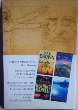 The Da Vinci Code / Up And Down In The Dales / The Return Of The Dancing Master / A Gathering Light by Jennifer Donnelly, Reader's Digest Association, Gervase Phinn, Dan Brown, Henning Mankell