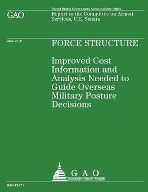 Improved Cost Information and Analysis Needed to Guide Overseas Military Posture Decisions by Government Accountability Office