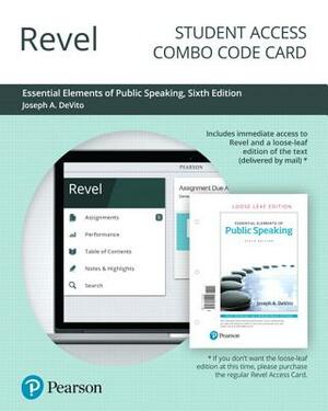 Revel for Essential Elements of Public Speaking -- Combo Access Card by Joseph DeVito