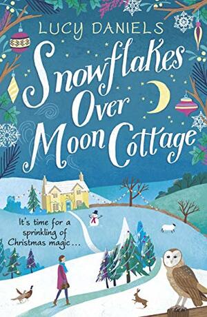Snowflakes Over Moon Cottage by Lucy Daniels