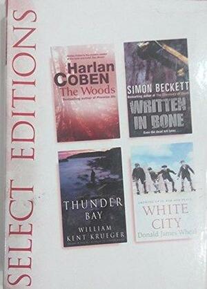 The Woods / Written in Bone / White City / Thunder Bay by Harlan Coben, William Kent Krueger, Simon Beckett, Reader's Digest Association, Donald James Wheal