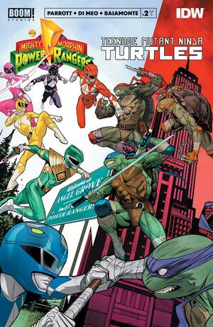 Mighty Morphin Power Rangers/Teenage Mutant Ninja Turtles #2 by Ryan Parrott