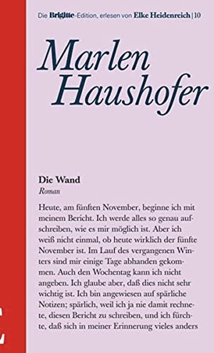 Die Wand: Roman by Marlen Haushofer