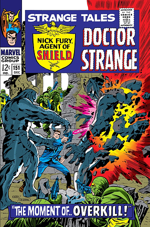 Strange Tales #151 by Stan Lee, Jack Kirby, Bill Everett