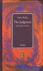The Judgment and Other Stories by Franz Kafka