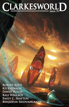 Clarkesworld Magazine, Issue 79 by Kij Johnson, Kali Wallace, Neil Clarke, Robert Reed, David Moles, Jeremy L.C. Jones, Ken Liu, Emily C. Skaftun, Benjanun Sriduangkaew, Daniel Abraham