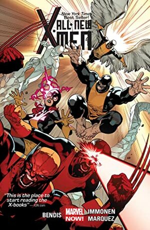 All-New X-Men: Deluxe Edition, Book 1 by David Marquez, Brian Michael Bendis, Cory Petit, Stuart Immonen, Marte Gracia, Wade Von Grawbadger