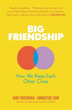 Big Friendship: How We Keep Each Other Close - 'A life-affirming guide to creating and preserving great friendships' by Aminatou Sow