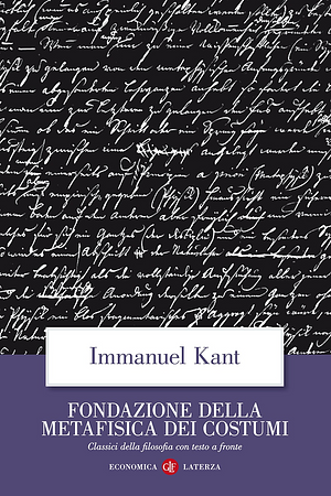 Fondazione della metafisica dei costumi by Immanuel Kant