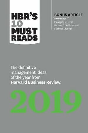 HBR's 10 Must Reads 2019 by Harvard Business Review