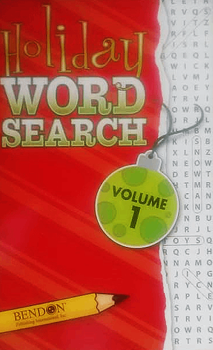 Holiday Word Search (Volume 1) by Bendon Publishing