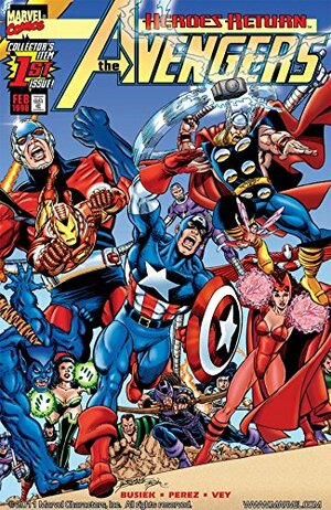 Avengers (1998-2004) #1 by Kurt Busiek, Al Vey, George Pérez