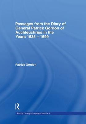 Passages from the Diary of CB by Patrick Gordon