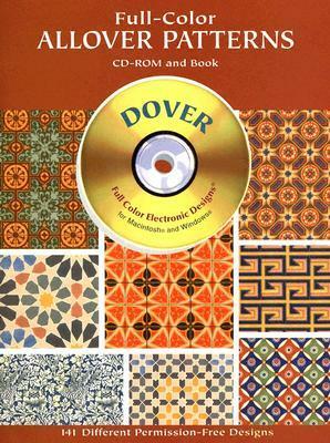 Full-Color Allover Patterns CD-ROM and Book by Dover Publications Inc.