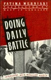 Doing Daily Battle by Fatema Mernissi, Jo Lakeland