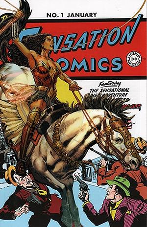 Sensation Comics #1 (FanExpo Acetate Cover by Phil Jimenez) by William Moulton Marston, George S. Hurst Jr., Bill Finger, Sheldon Moldoff, Charles Reizenstein, Gardner F. Fox