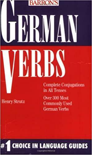 German Verbs by Henry Strutz