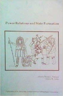 Power Relations and State Formation by Christine Ward Gailey, Thomas Carl Patterson