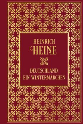 Deutschland. Ein Wintermärchen: Leinen mit Goldprägung by Heinrich Heine