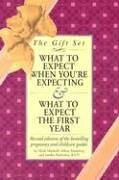 What to Expect Gift Set: When You're Expecting & What to Expect the First Year by Sandee Hathaway, Arlene Eisenberg, Heidi Murkoff