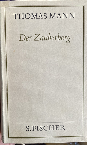 Der Zauberberg: Roman by Thomas Mann