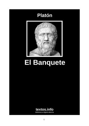 El Banquete: Simposio by Plato