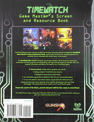 Timewatch GM Screen & Resource Book by Press Pelgrane