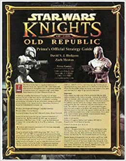 Star Wars: Knights of the Old Republic - Prima's Official Strategy Guide by David Hodgson