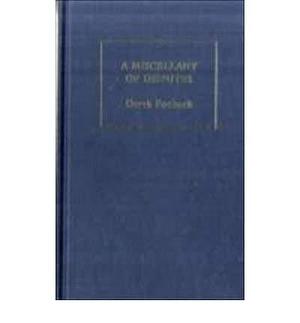 A Miscellany of Disputes by Derek Roebuck